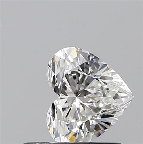0.56 carat G-VVS1 Natūralus Heart Deimantas (1)