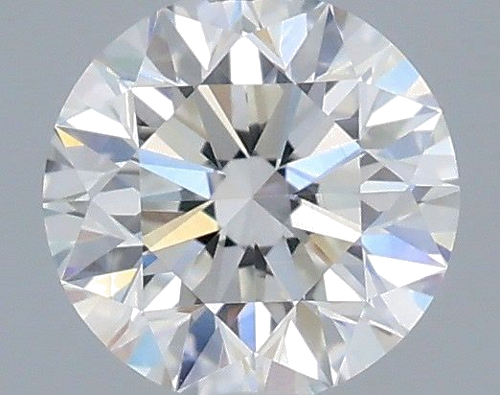 0.46 carat F-VVS1 Excellent cut Natūralus Round Deimantas (1)