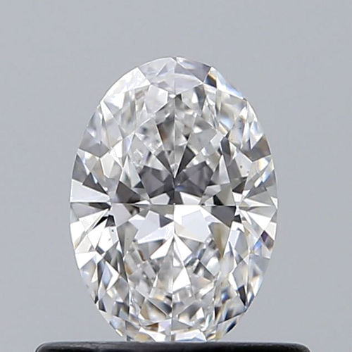0.5 carat D-VS1 Natūralus Oval Deimantas (1)