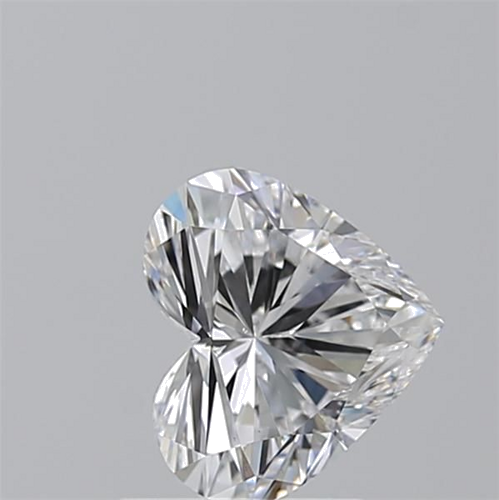 1.53 carat D-VS2 Natūralus Heart Deimantas (1)