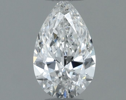 0.3 carat F-SI2 Natūralus Pear Deimantas (1)
