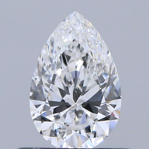 0.51 carat E-SI1 Natūralus Pear Deimantas (1)