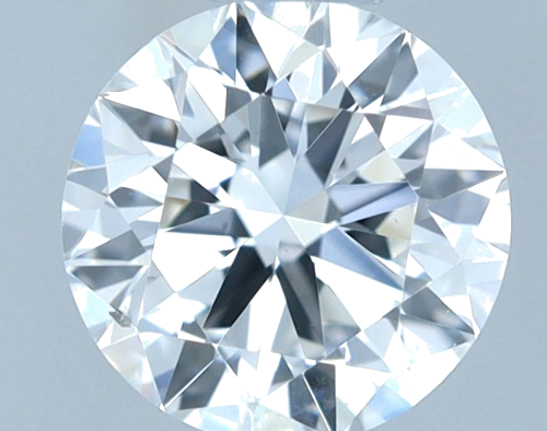 0.5 carat E-SI1 Very Good cut Natūralus Round Deimantas (1)