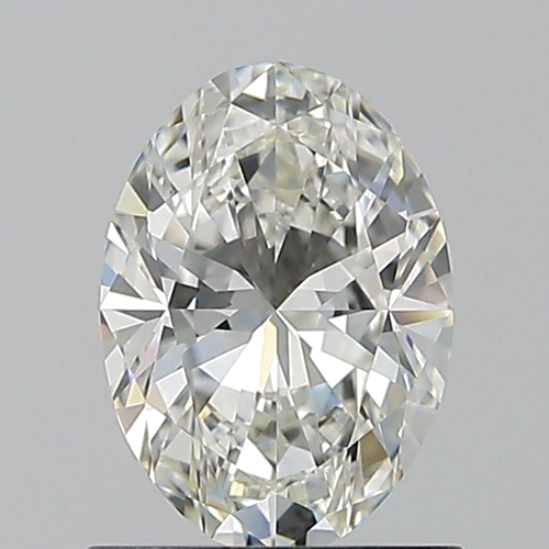 0.91 carat H-VVS2 Natūralus Oval Deimantas (1)