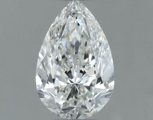 0.6 carat I-VVS1 Natūralus Pear Deimantas (1)