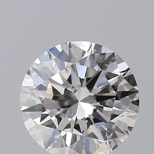 0.53 carat F-SI2 Excellent cut Natūralus Round Deimantas (1)