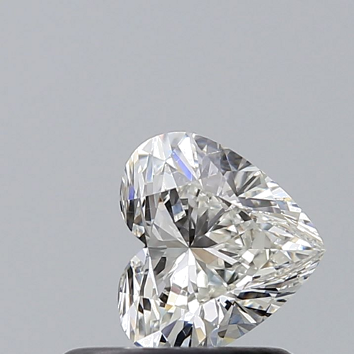 0.51 carat H-SI1 Natūralus Heart Deimantas (1)