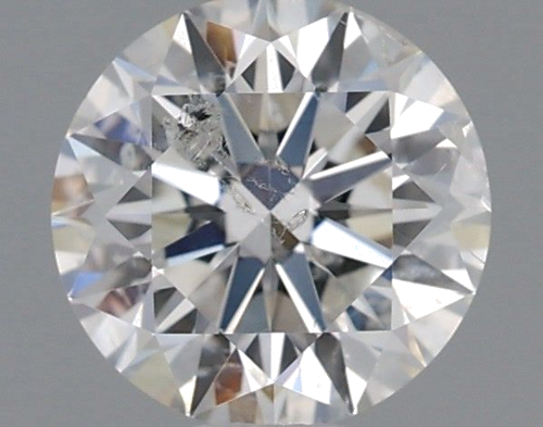 0.9 carat G-SI2 Excellent cut Natūralus Round Deimantas (1)