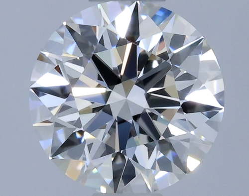 0.51 carat F-VVS2 Excellent cut Natūralus Round Deimantas (1)