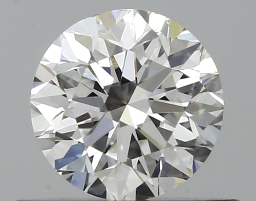 0.5 carat F-SI1 Very Good cut Natūralus Round Deimantas (1)