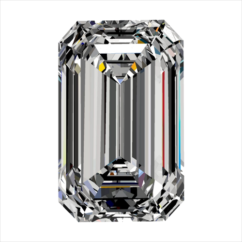0.3 carat F-VS2 Natūralus Emerald Deimantas (1)