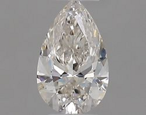 0.5 carat I-VS2 Natūralus Pear Deimantas (1)