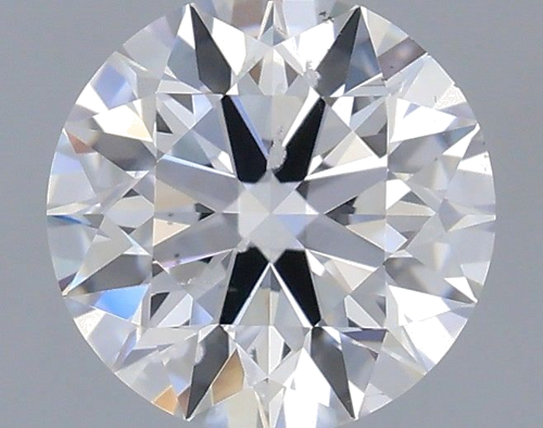0.46 carat E-SI2 Excellent cut Natūralus Round Deimantas (1)