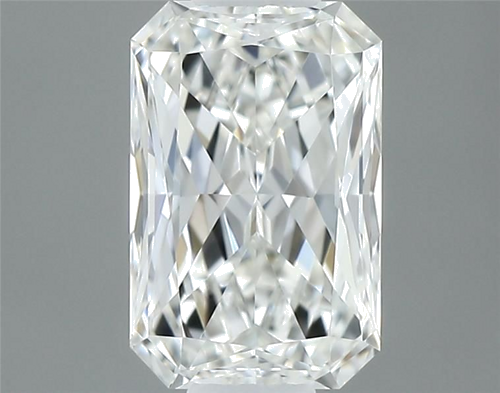 0.43 carat G-VVS2 Natūralus Radiant Deimantas (1)
