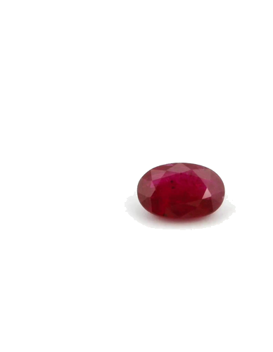 0.56 carat RED Oval Rubinas (1)