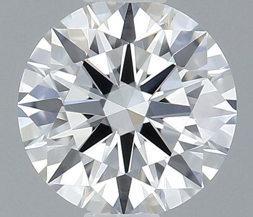 0.37 carat F-VVS2 Excellent cut Natūralus Round Deimantas (1)