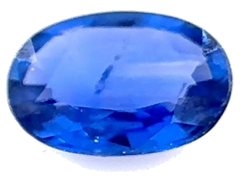 0.57 carat BLUE Oval Safyras (1)