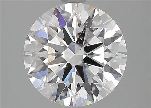 2.06 carat E-SI1 Excellent cut Natūralus Round Deimantas (1)