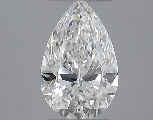 0.5 carat G-VVS1 Natūralus Pear Deimantas (1)