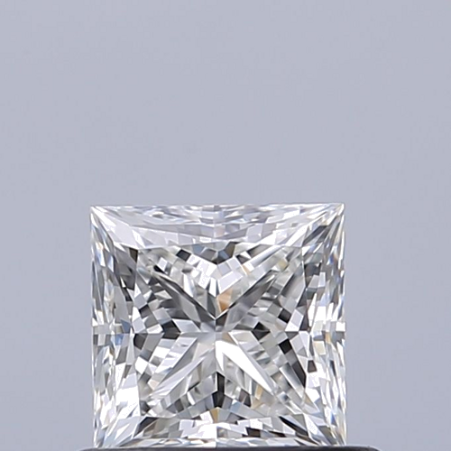 0.6 carat G-VVS1 Natūralus Princess Deimantas (1)