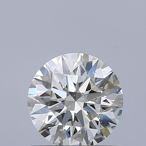0.61 carat J-SI1 Excellent cut Natūralus Round Deimantas (1)