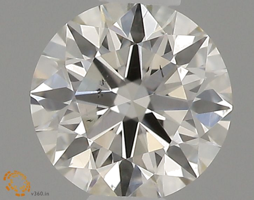 0.33 carat J-SI1 Excellent cut Natūralus Round Deimantas (1)