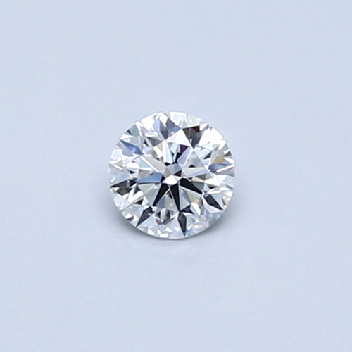 0.23 carat E-VVS2 Very Good cut Natūralus Round Deimantas (1)
