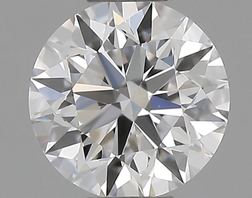 0.4 carat E-VVS2 Excellent cut Natūralus Round Deimantas (1)