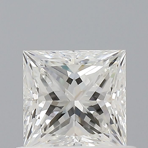0.71 carat H-VS2 Natūralus Princess Deimantas (1)