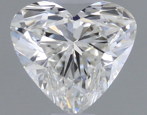 0.46 carat G-VS2 Natūralus Heart Deimantas (1)
