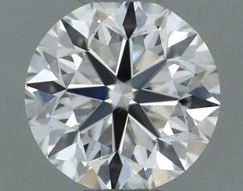 0.5 carat H-VS2 GD cut Natūralus Round Deimantas (1)