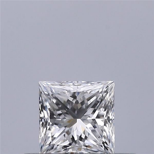 0.3 carat D-VVS2 Natūralus Princess Deimantas (1)