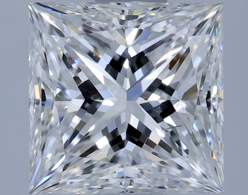 0.9 carat D-SI1 Natūralus Princess Deimantas (1)