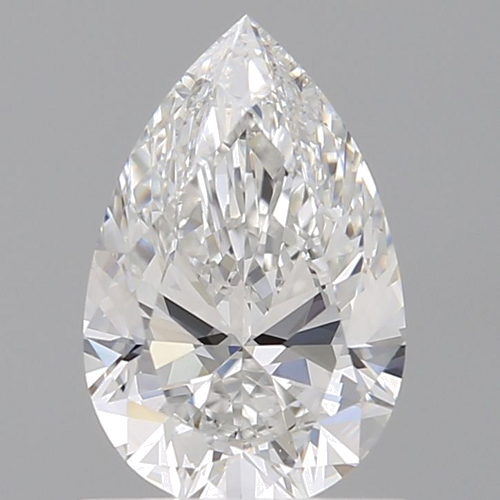 1.02 carat F-VS2 Natūralus Pear Deimantas (1)