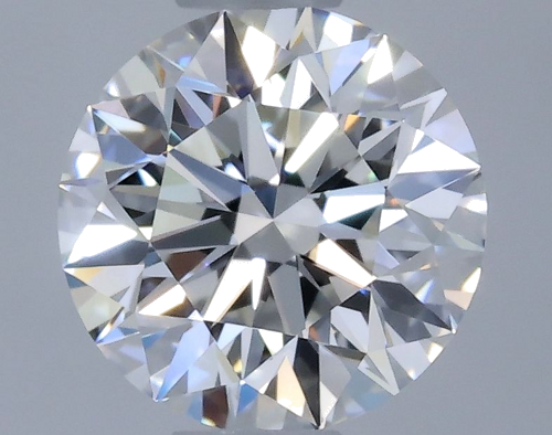 0.54 carat F-VVS2 Excellent cut Natūralus Round Deimantas (1)