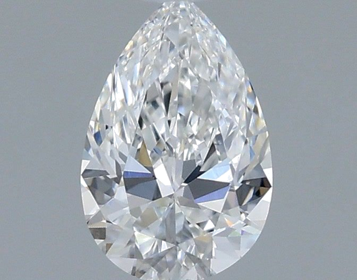 0.32 carat E-VVS2 Natūralus Pear Deimantas (1)