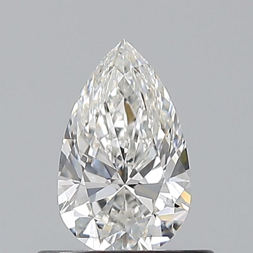 0.51 carat G-VS1 Natūralus Pear Deimantas (1)