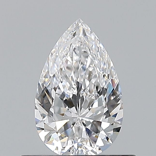 0.5 carat D-VS2 Natūralus Pear Deimantas (1)