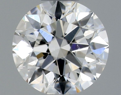 0.33 carat F-SI1 Excellent cut Natūralus Round Deimantas (1)