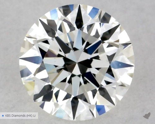 0.3 carat H-VS1 Excellent cut Natūralus Round Deimantas (1)