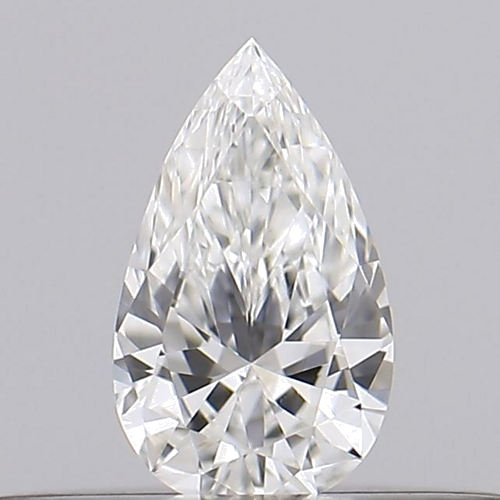 0.15 carat G-VVS1 Natūralus Pear Deimantas (1)