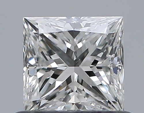 0.51 carat F-VS2 Natūralus Princess Deimantas (1)
