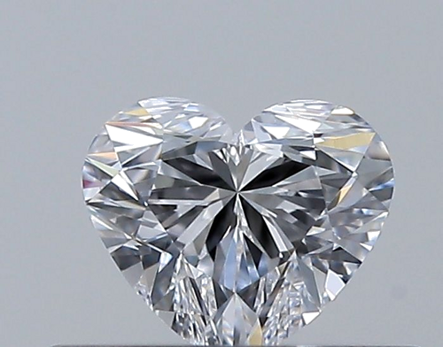 0.3 carat D-VS1 Natūralus Heart Deimantas (1)