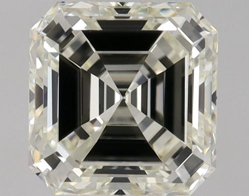 0.67 carat K-VS1 Natūralus Asscher Deimantas (1)
