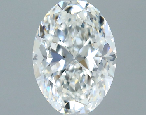0.5 carat F-VVS1 Natūralus Oval Deimantas (1)