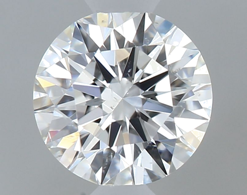 0.5 carat G-SI1 Excellent cut Natūralus Round Deimantas (1)