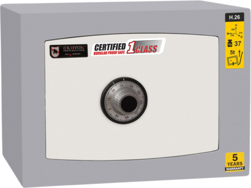 Griffon H.26.C Burglary-Resistant Safe, Security Class I (37 kg) (1)