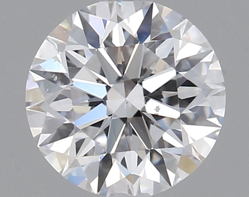 0.53 carat D-SI1 Excellent cut Natūralus Round Deimantas (1)