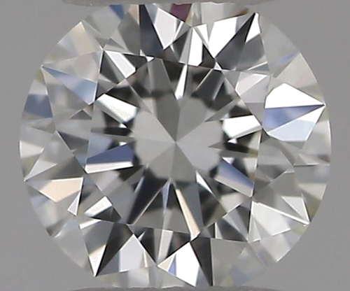 0.21 carat H-IF Excellent cut Natūralus Round Deimantas (1)