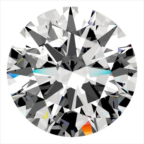 0.31 carat G-VVS1 Excellent cut Natūralus Round Deimantas (1)